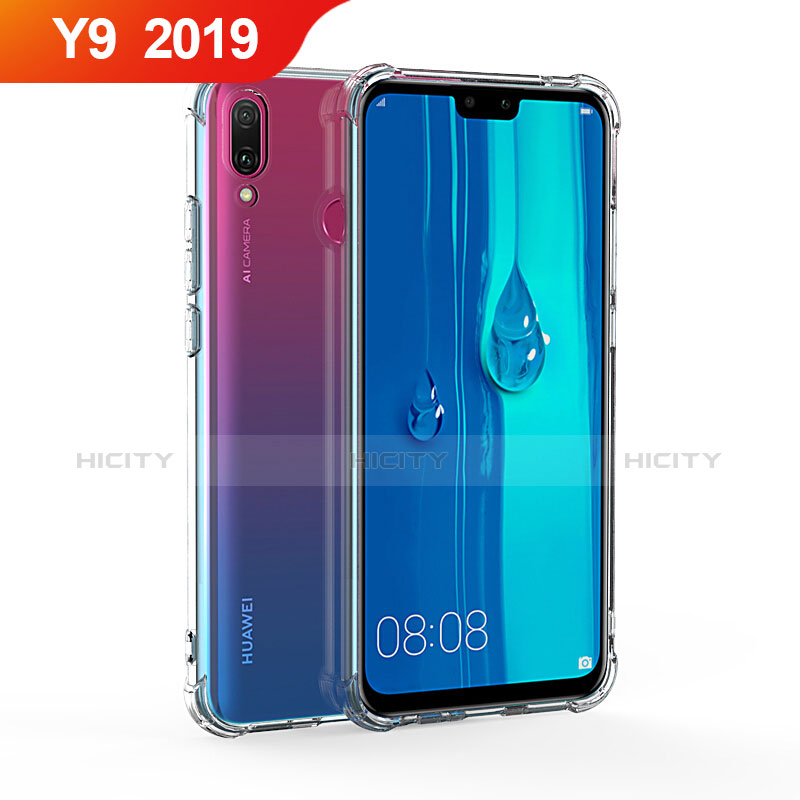 Coque Ultra Fine TPU Souple Transparente T02 pour Huawei Y9 (2019) Clair Plus