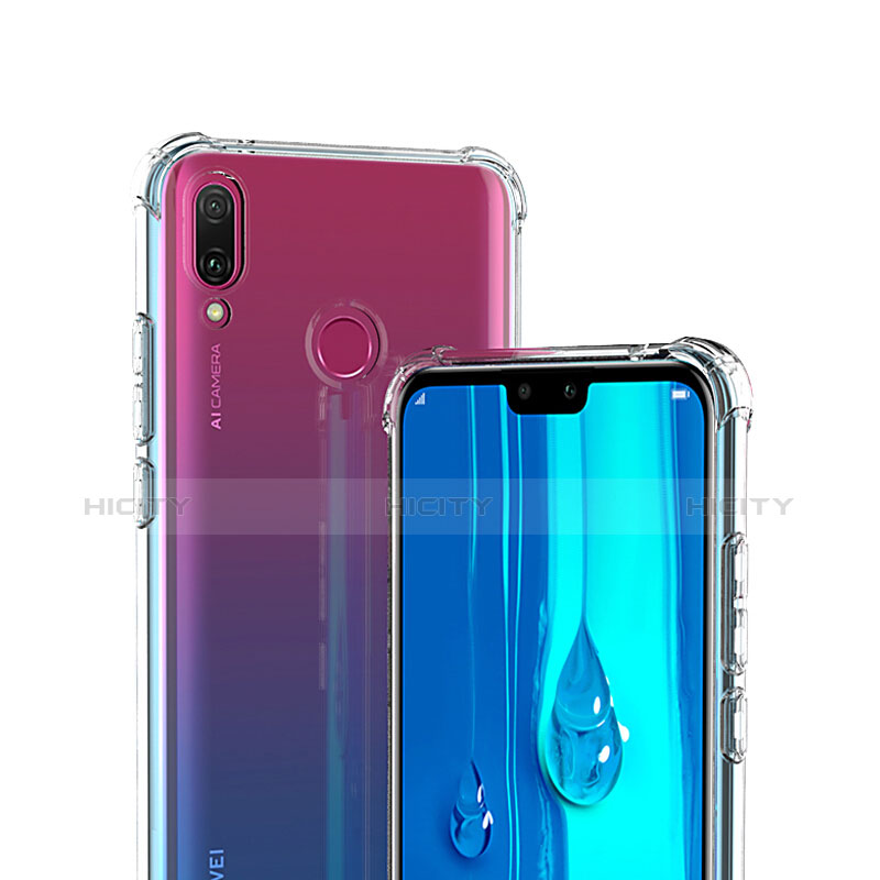 Coque Ultra Fine TPU Souple Transparente T02 pour Huawei Y9 (2019) Clair Plus