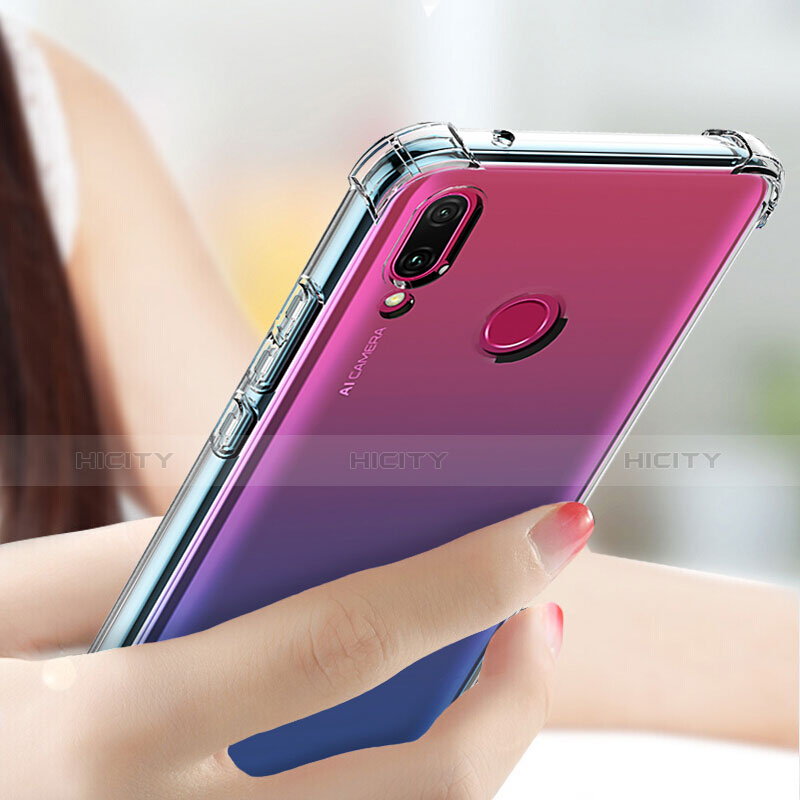 Coque Ultra Fine TPU Souple Transparente T02 pour Huawei Y9 (2019) Clair Plus