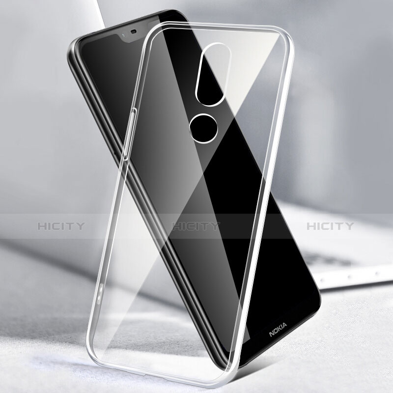 Coque Ultra Fine TPU Souple Transparente T02 pour Nokia X6 Clair Plus