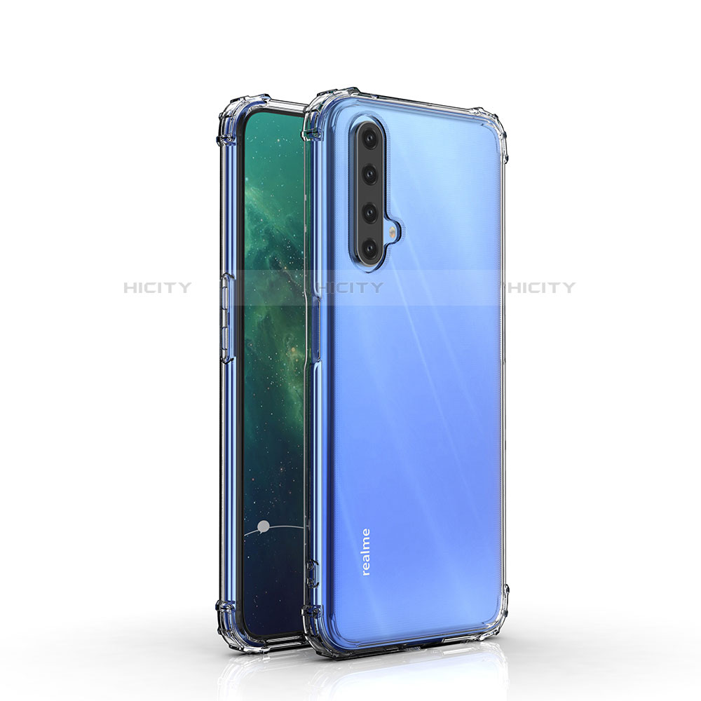 Coque Ultra Fine TPU Souple Transparente T02 pour Realme X50t 5G Clair Plus