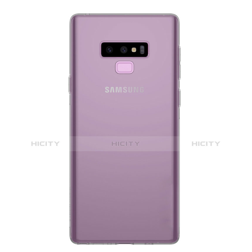 Coque Ultra Fine TPU Souple Transparente T02 pour Samsung Galaxy Note 9 Gris Plus