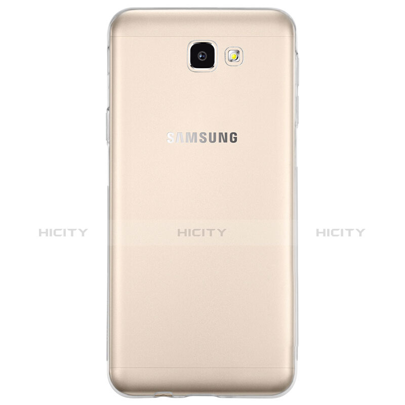 Coque Ultra Fine TPU Souple Transparente T02 pour Samsung Galaxy On7 (2016) G6100 Clair Plus