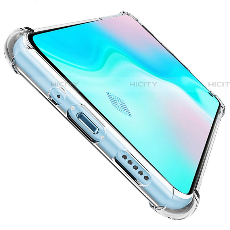 Coque Ultra Fine TPU Souple Transparente T02 pour Vivo X50 Lite Clair Plus