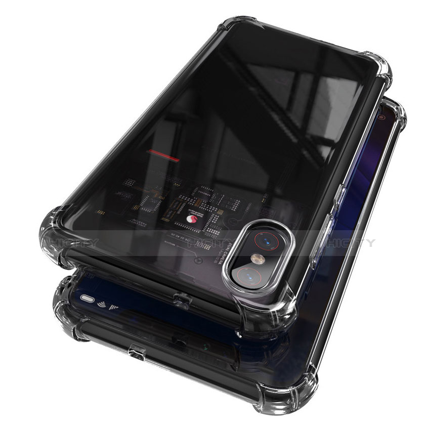 Coque Ultra Fine TPU Souple Transparente T02 pour Xiaomi Mi 8 Screen Fingerprint Edition Clair Plus