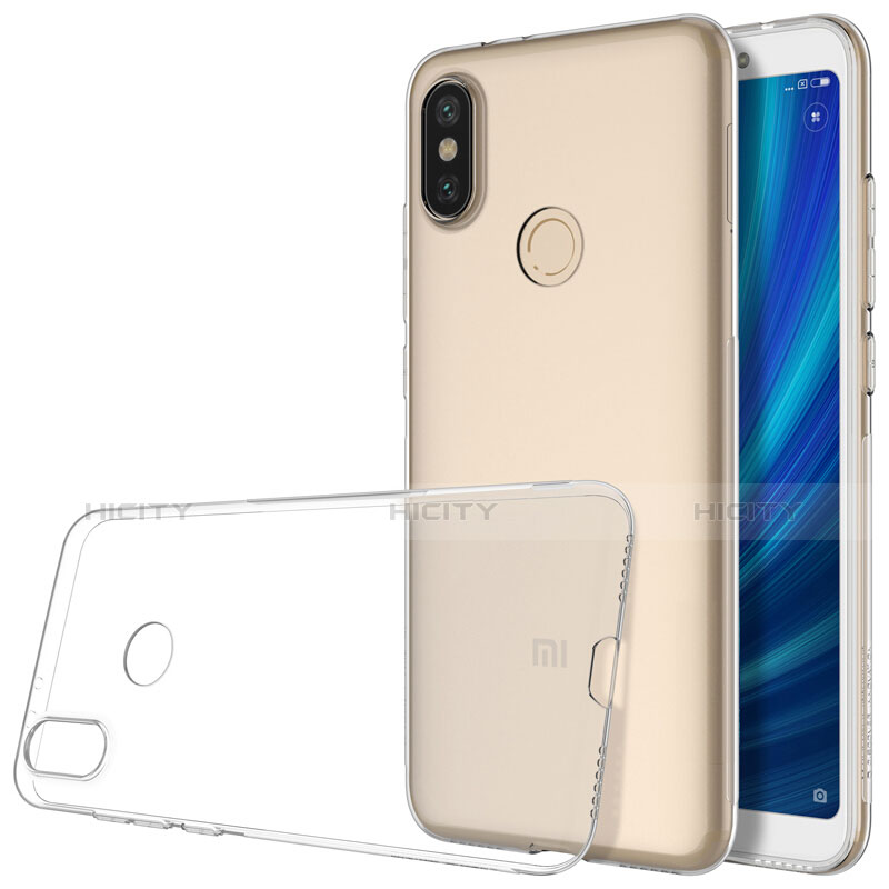 Coque Ultra Fine TPU Souple Transparente T02 pour Xiaomi Mi A2 Clair Plus