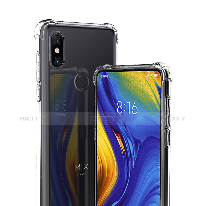 Coque Ultra Fine TPU Souple Transparente T02 pour Xiaomi Mi Mix 3 Clair Plus