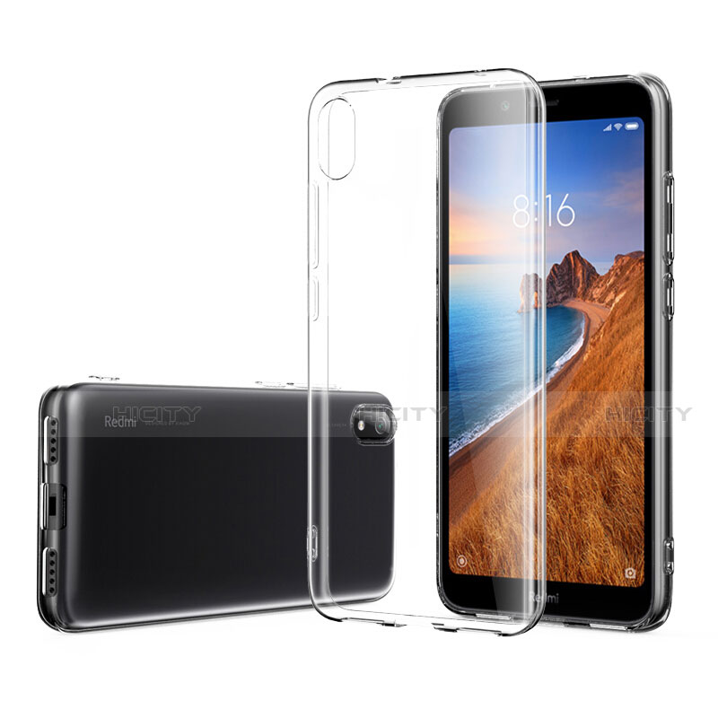 Coque Ultra Fine TPU Souple Transparente T02 pour Xiaomi Redmi 7A Clair Plus