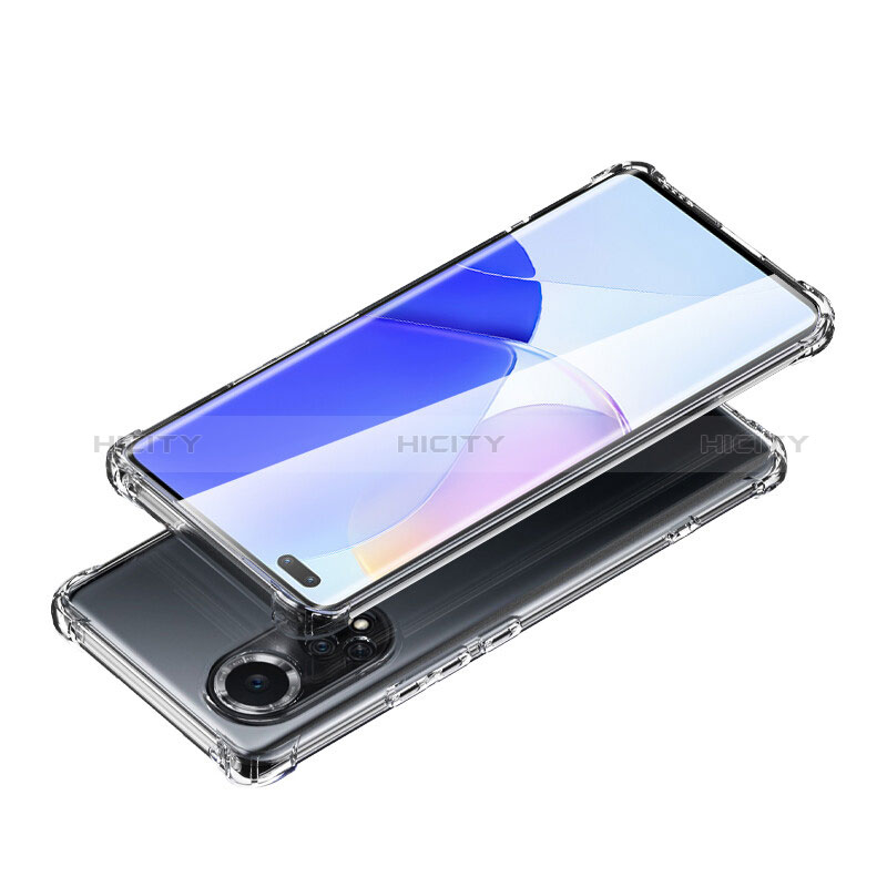 Coque Ultra Fine TPU Souple Transparente T06 pour Huawei Honor 50 Pro 5G Noir Plus