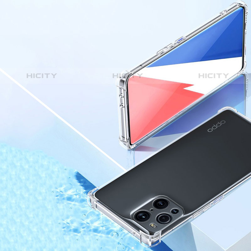 Coque Ultra Fine TPU Souple Transparente T06 pour Oppo Find X3 Pro 5G Clair Plus