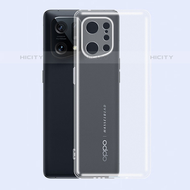 Coque Ultra Fine TPU Souple Transparente T06 pour Oppo Find X5 Pro 5G Clair Plus