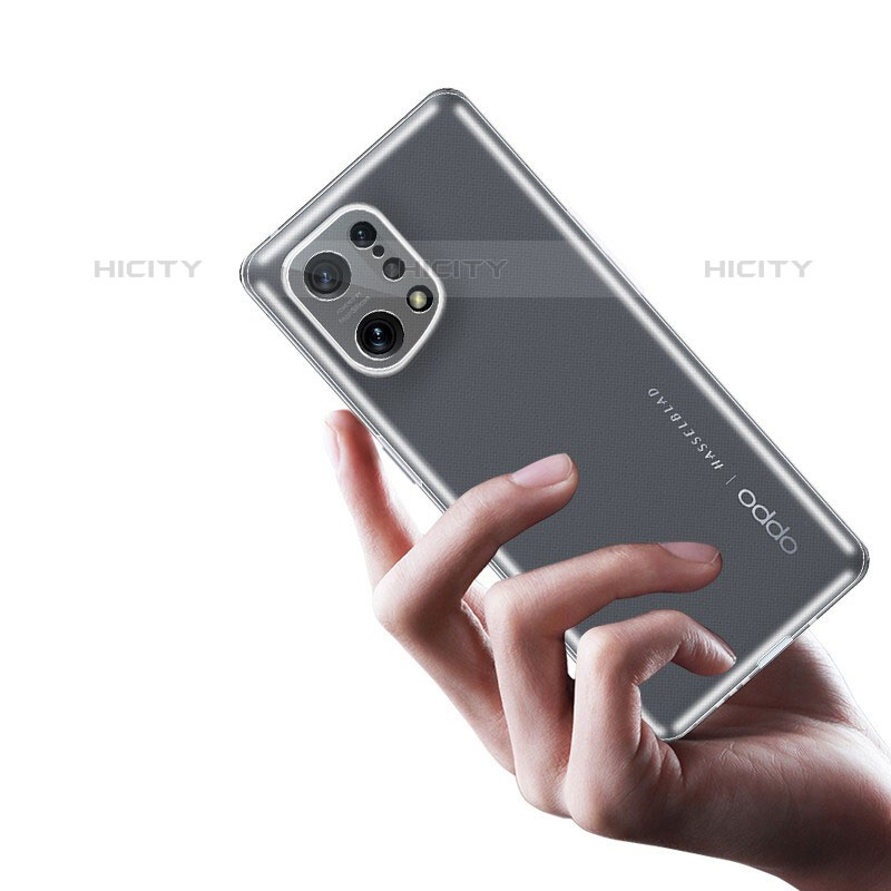 Coque Ultra Fine TPU Souple Transparente T06 pour Oppo Find X5 Pro 5G Clair Plus