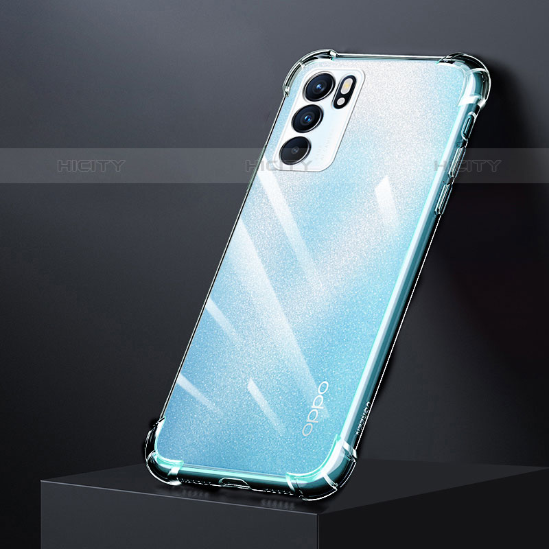 Coque Ultra Fine TPU Souple Transparente T06 pour Oppo Reno6 5G Clair Plus