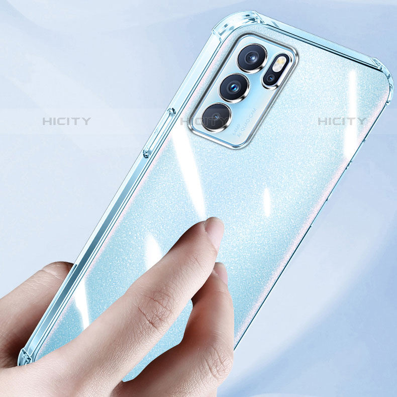 Coque Ultra Fine TPU Souple Transparente T06 pour Oppo Reno6 5G Clair Plus