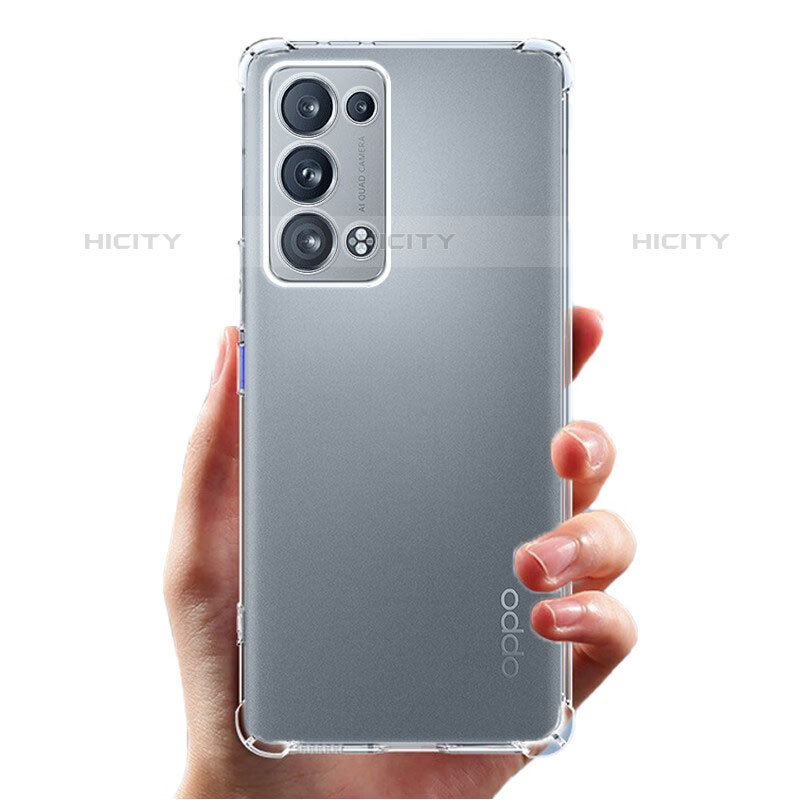 Coque Ultra Fine TPU Souple Transparente T06 pour Oppo Reno6 Pro+ Plus 5G Clair Plus