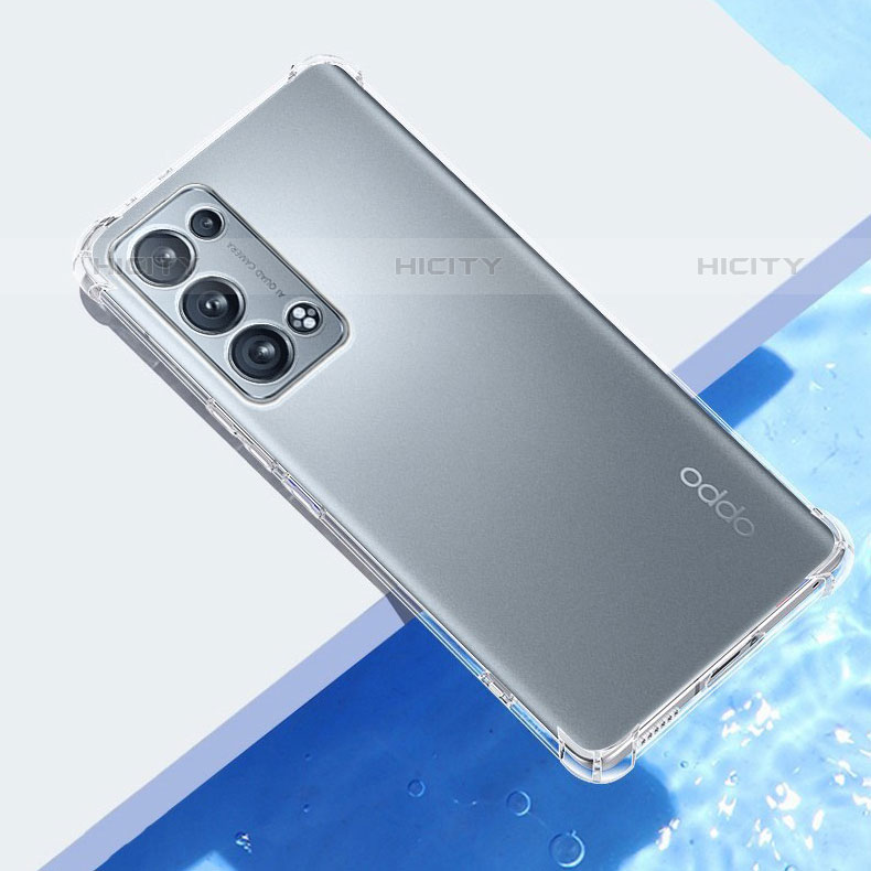 Coque Ultra Fine TPU Souple Transparente T06 pour Oppo Reno6 Pro+ Plus 5G Clair Plus