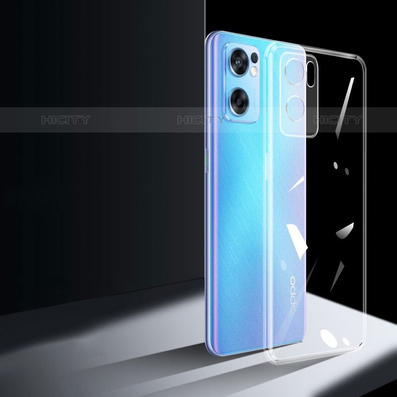 Coque Ultra Fine TPU Souple Transparente T06 pour Oppo Reno7 SE 5G Clair Plus