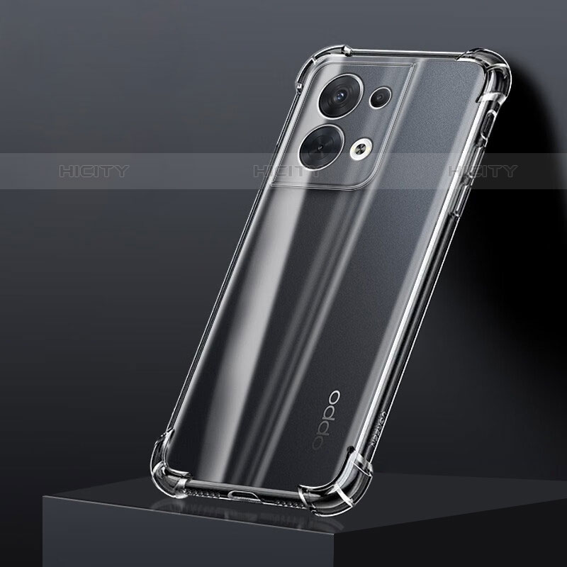 Coque Ultra Fine TPU Souple Transparente T06 pour Oppo Reno8 5G Clair Plus