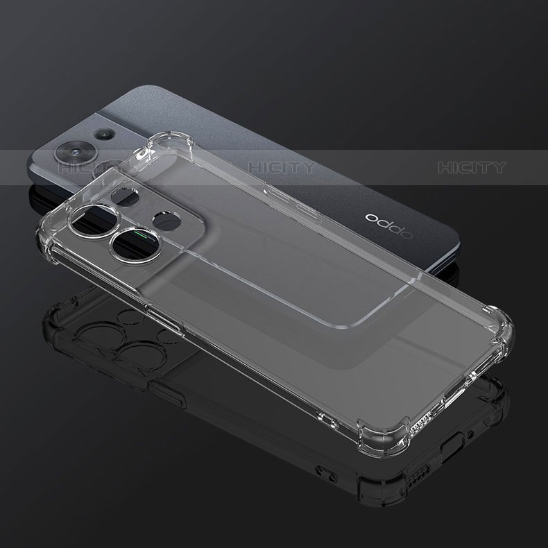 Coque Ultra Fine TPU Souple Transparente T06 pour Oppo Reno8 5G Clair Plus