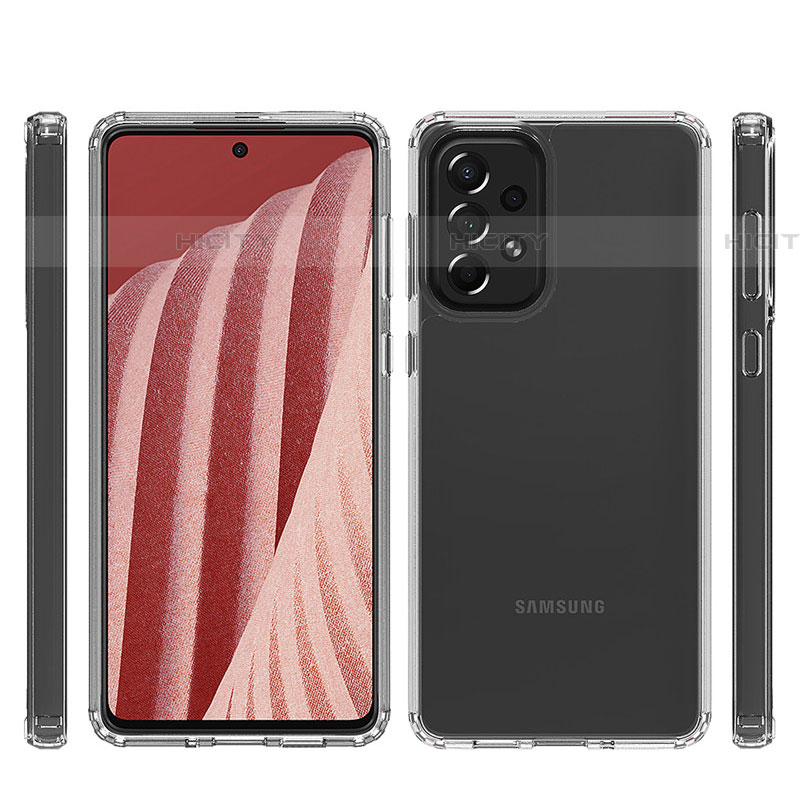 Coque Ultra Fine TPU Souple Transparente T06 pour Samsung Galaxy A73 5G Clair Plus