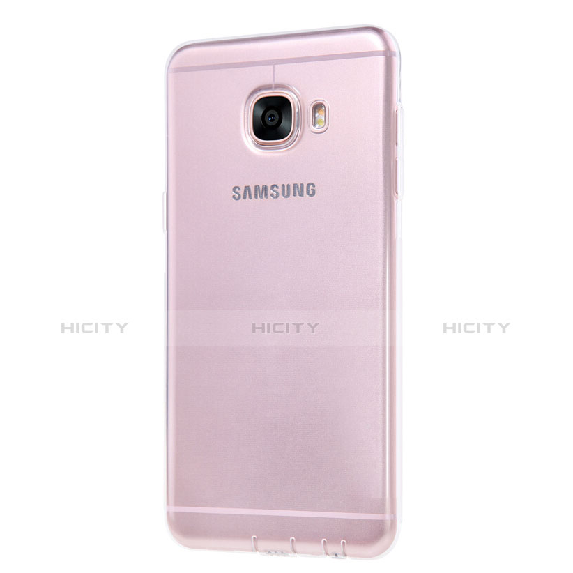 Coque Ultra Fine TPU Souple Transparente T06 pour Samsung Galaxy C7 SM-C7000 Clair Plus