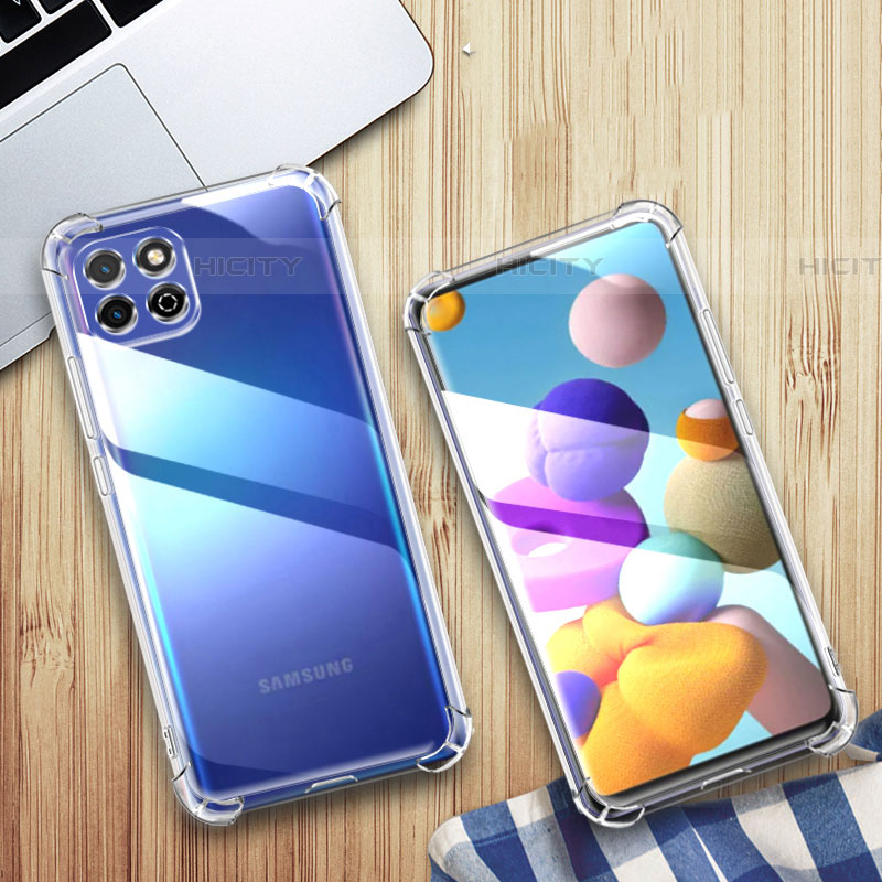 Coque Ultra Fine TPU Souple Transparente T06 pour Samsung Galaxy F42 5G Clair Plus