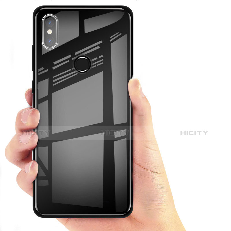 Coque Ultra Fine TPU Souple Transparente T06 pour Xiaomi Mi 8 Noir Plus