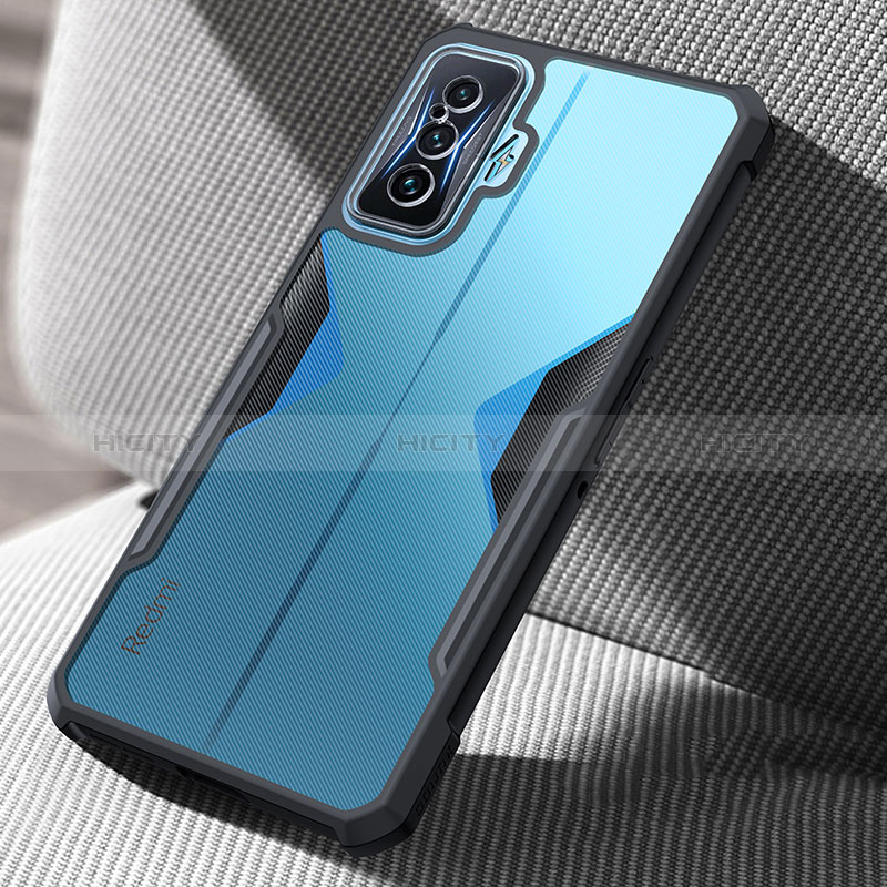 Coque Ultra Fine TPU Souple Transparente T06 pour Xiaomi Redmi K50 Gaming AMG F1 5G Noir Plus