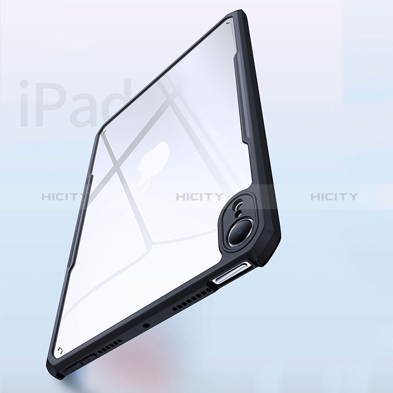 Coque Ultra Fine TPU Souple Transparente T08 pour Apple iPad Mini 6 Noir Plus