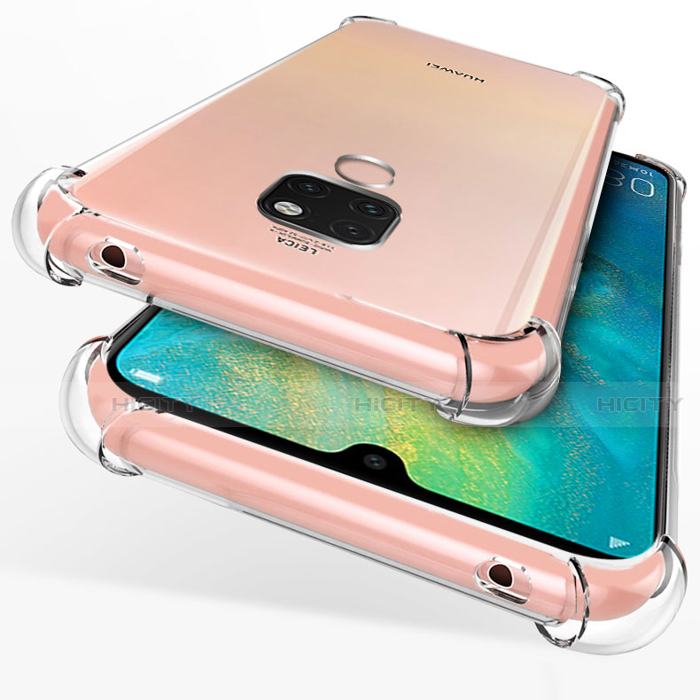 Coque Ultra Fine TPU Souple Transparente T08 pour Huawei Mate 20 X 5G Clair Plus