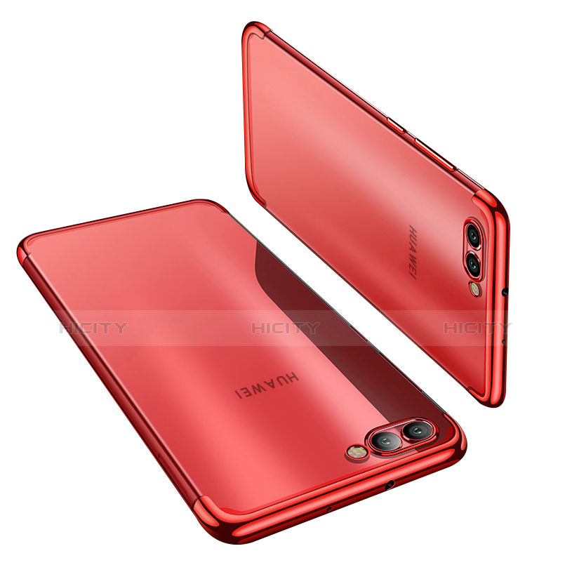 Coque Ultra Fine TPU Souple Transparente T08 pour Huawei Nova 2S Rouge Plus