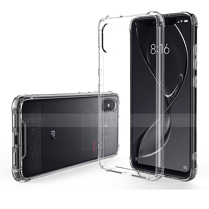 Coque Ultra Fine TPU Souple Transparente T08 pour Xiaomi Mi 8 Explorer Clair Plus