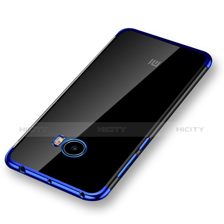 Coque Ultra Fine TPU Souple Transparente T08 pour Xiaomi Mi Note 2 Special Edition Bleu Plus