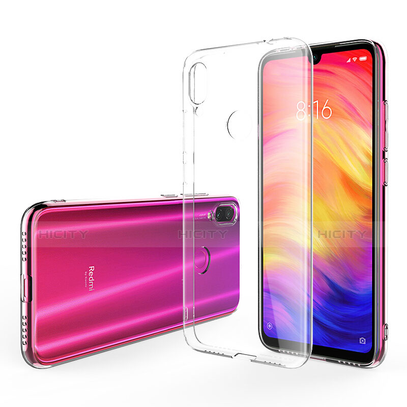 Coque Ultra Fine TPU Souple Transparente T08 pour Xiaomi Redmi Note 7 Clair Plus