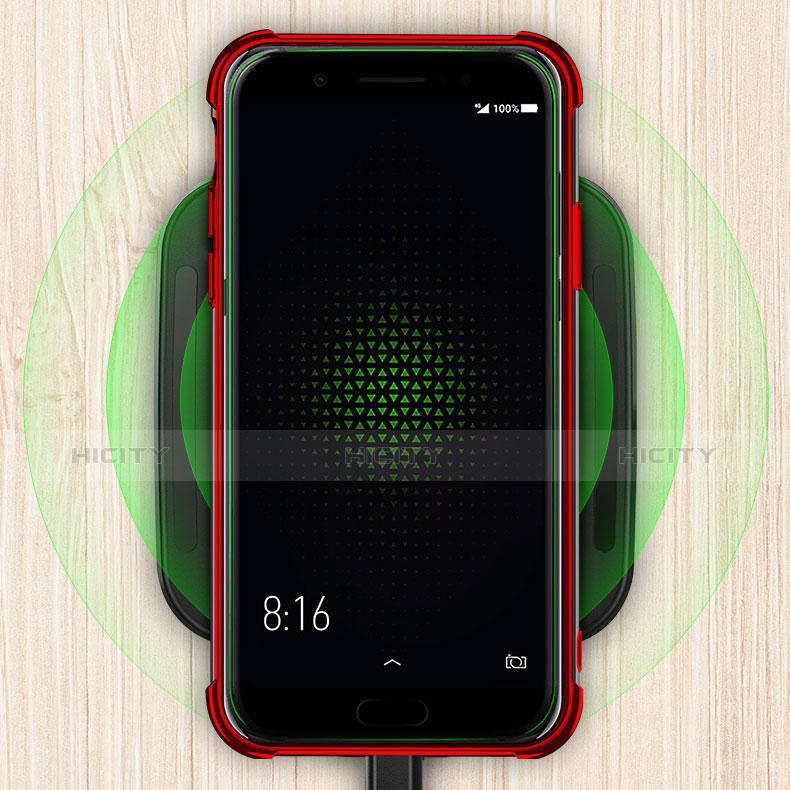 Coque Ultra Fine TPU Souple Transparente T09 pour Xiaomi Black Shark Rouge Plus