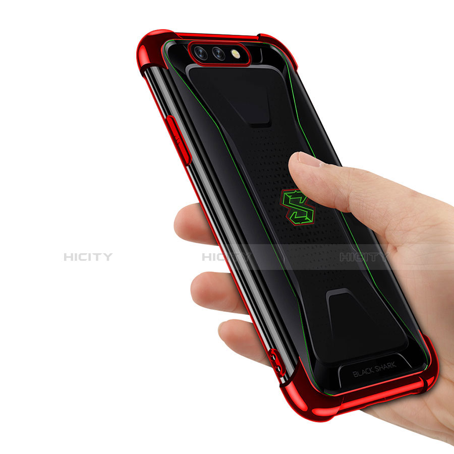 Coque Ultra Fine TPU Souple Transparente T09 pour Xiaomi Black Shark Rouge Plus