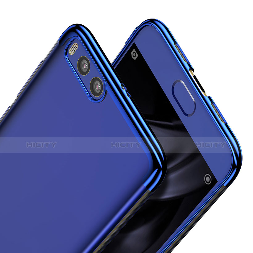 Coque Ultra Fine TPU Souple Transparente T09 pour Xiaomi Mi Note 3 Bleu Plus