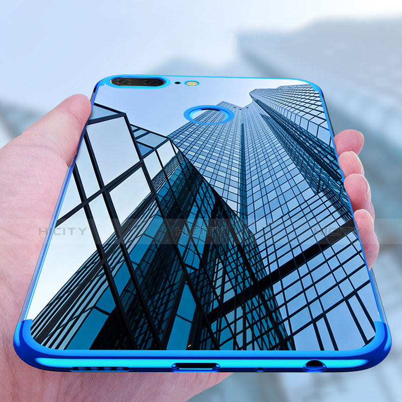 Coque Ultra Fine TPU Souple Transparente T10 pour Huawei Honor 9 Lite Bleu Plus