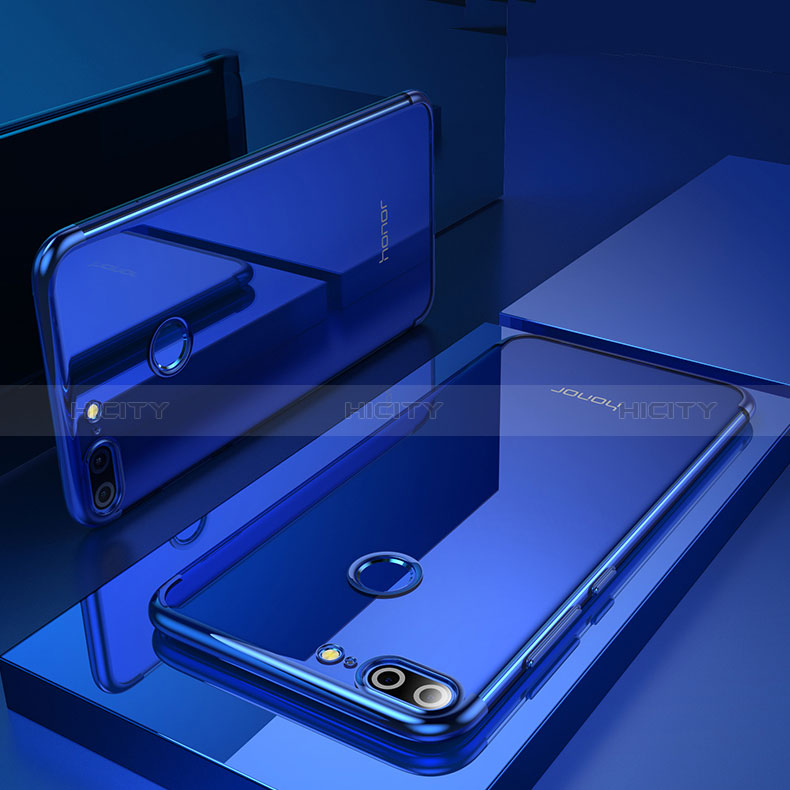 Coque Ultra Fine TPU Souple Transparente T10 pour Huawei Honor 9 Lite Bleu Plus