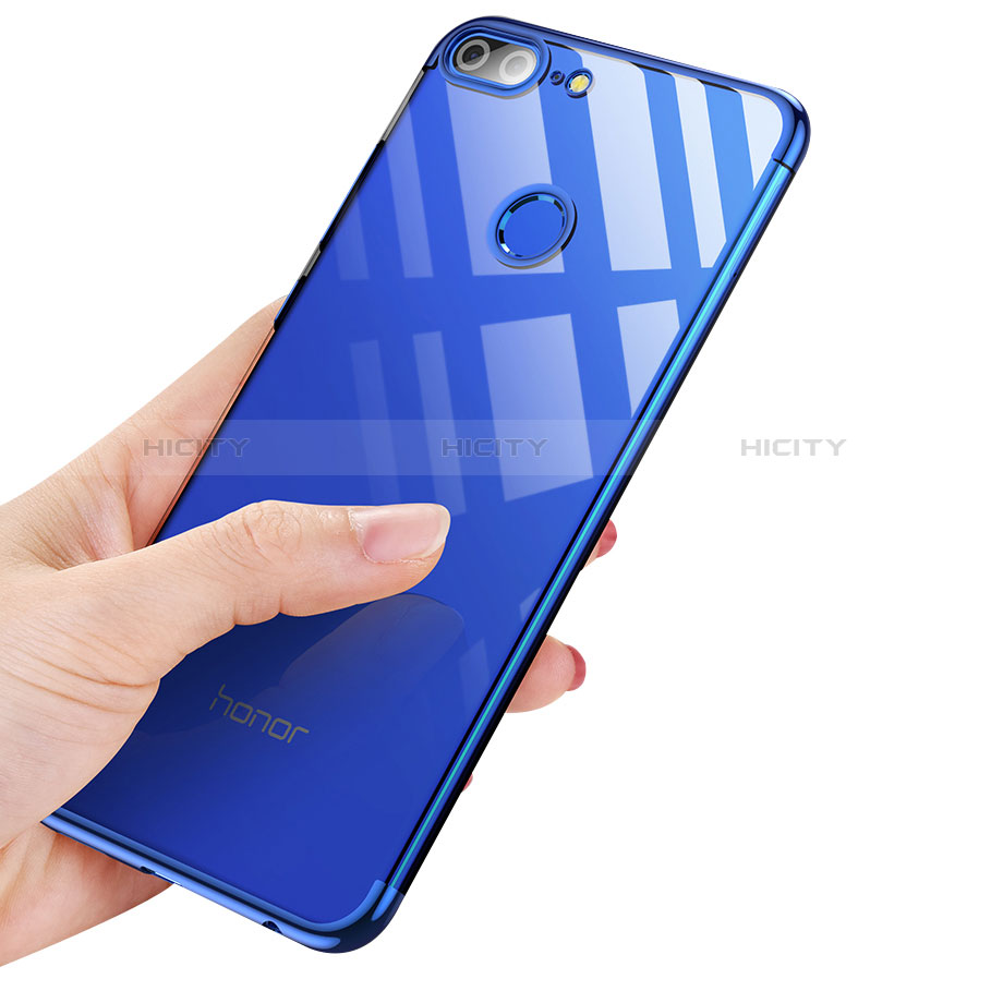 Coque Ultra Fine TPU Souple Transparente T10 pour Huawei Honor 9 Lite Bleu Plus