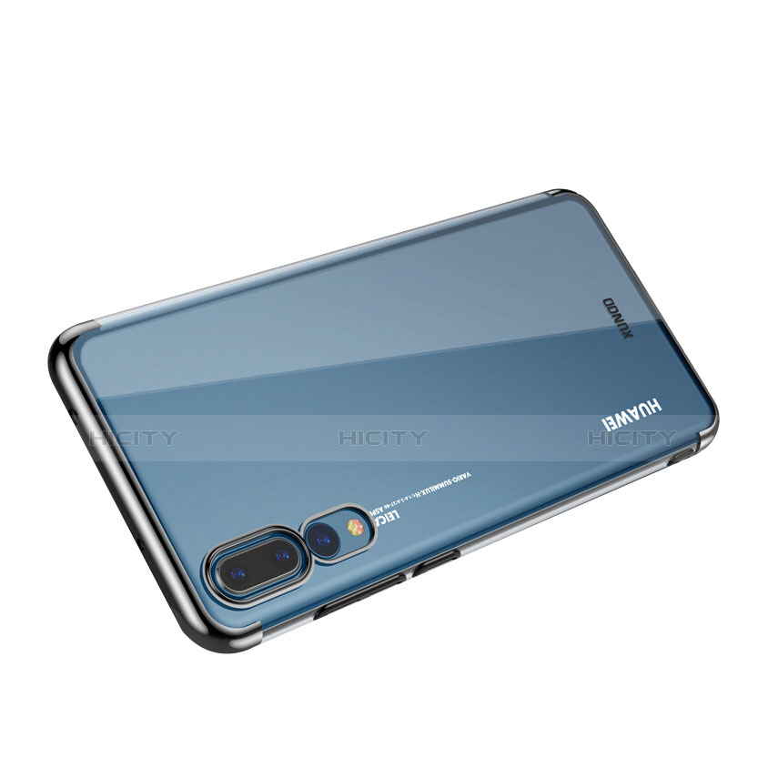 Coque Ultra Fine TPU Souple Transparente T10 pour Huawei P20 Pro Noir Plus