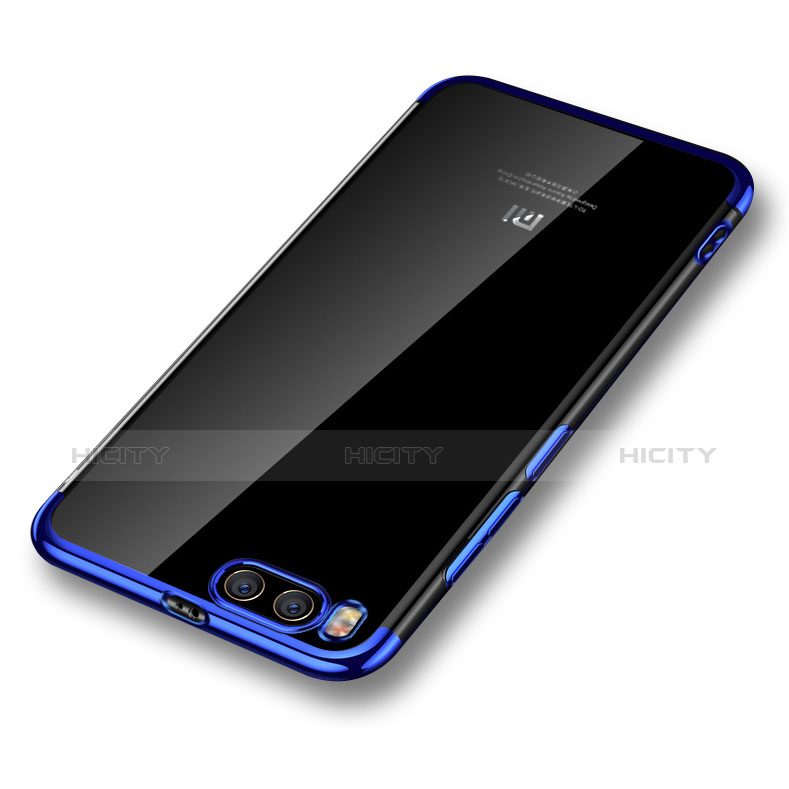 Coque Ultra Fine TPU Souple Transparente T10 pour Xiaomi Mi 6 Bleu Plus