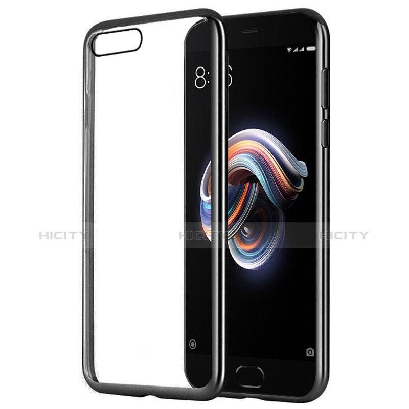 Coque Ultra Fine TPU Souple Transparente T10 pour Xiaomi Mi Note 3 Noir Plus