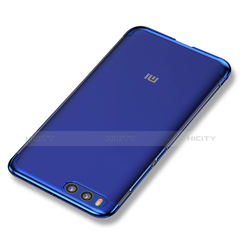 Coque Ultra Fine TPU Souple Transparente T12 pour Xiaomi Mi 6 Bleu Plus