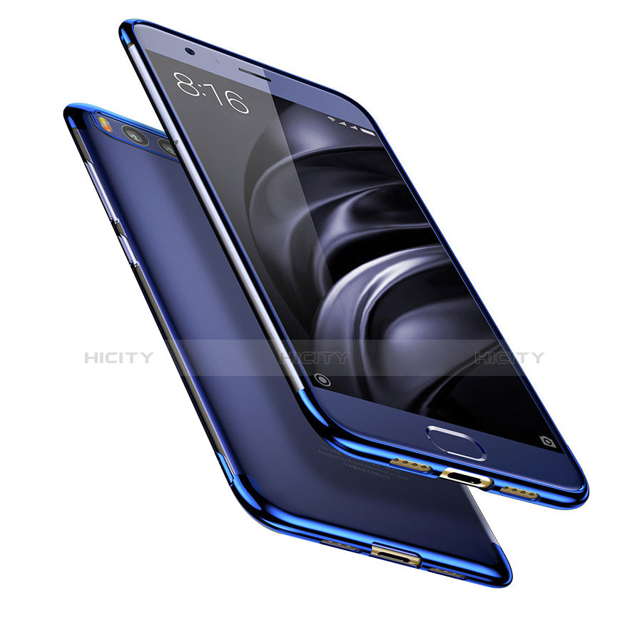 Coque Ultra Fine TPU Souple Transparente T12 pour Xiaomi Mi 6 Bleu Plus