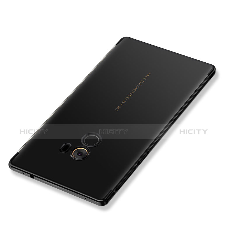 Coque Ultra Fine TPU Souple Transparente T12 pour Xiaomi Mi Mix 2 Noir Plus