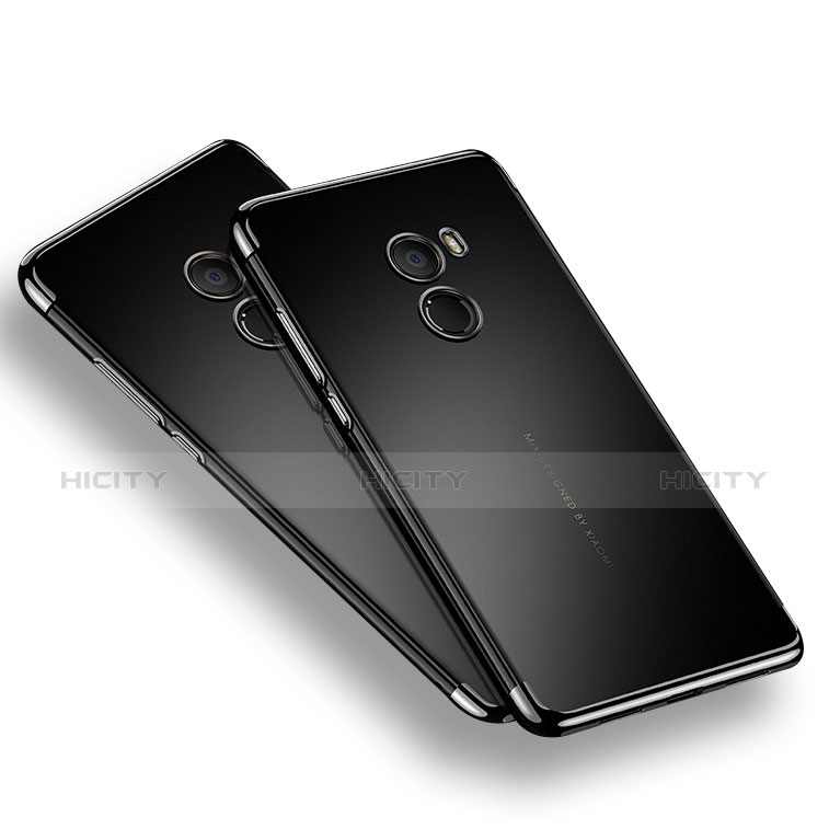 Coque Ultra Fine TPU Souple Transparente T12 pour Xiaomi Mi Mix 2 Noir Plus