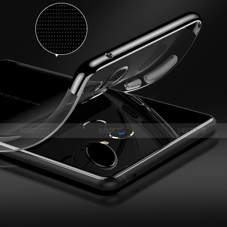 Coque Ultra Fine TPU Souple Transparente T12 pour Xiaomi Mi Mix 2 Noir Plus