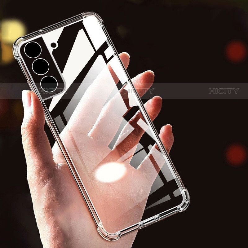 Coque Ultra Fine TPU Souple Transparente T14 pour Samsung Galaxy S21 FE 5G Clair Plus