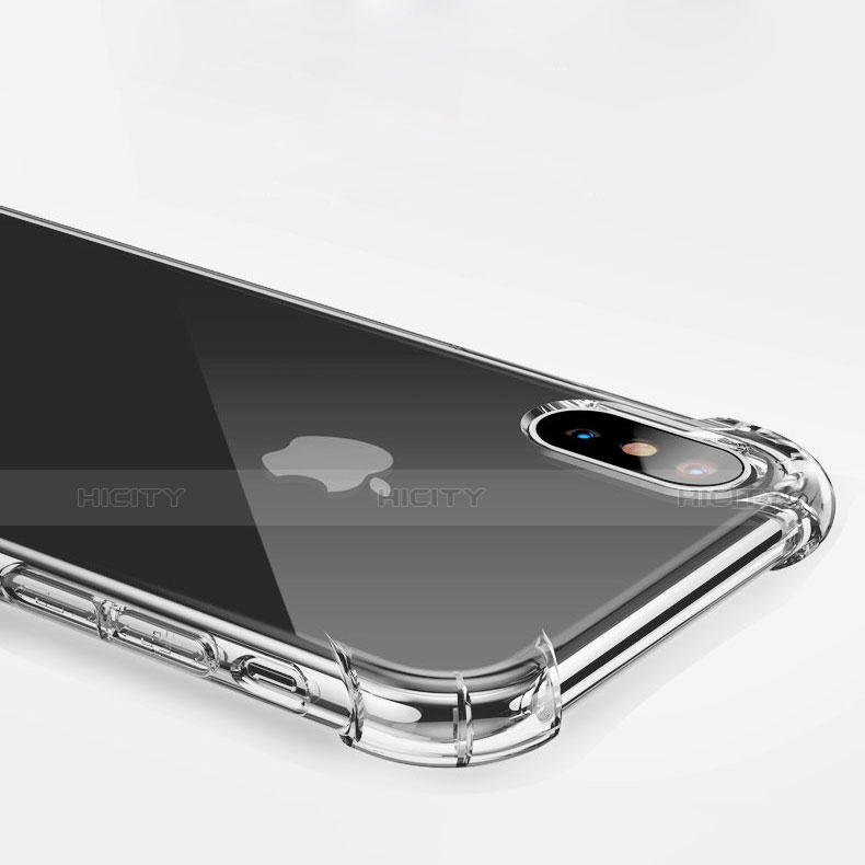 Coque Ultra Fine TPU Souple Transparente V10 pour Apple iPhone X Clair Plus